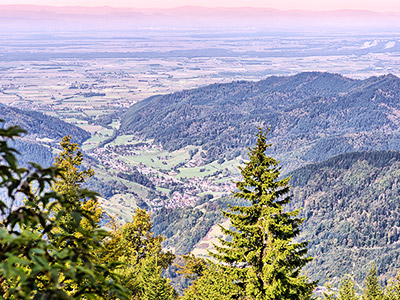 Fernblick in das Tal